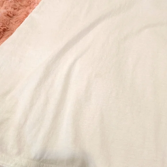 Free People FP Movement Leg Day Tee In White, Oversized XS - Picture 12 of 12